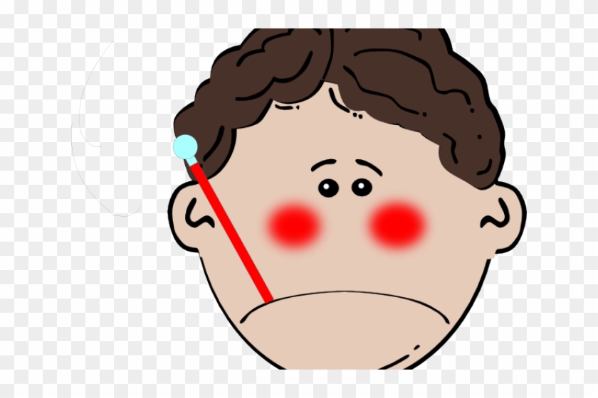 Lacrosse Clipart Sick - Sick Child Clipart #1624391