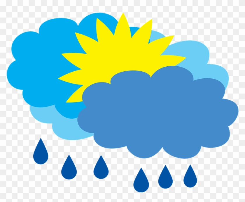 Cloudy With Rain,weather Forecast,partly Cloudy,clouds,sun,the - Weather Forecasting #1624709