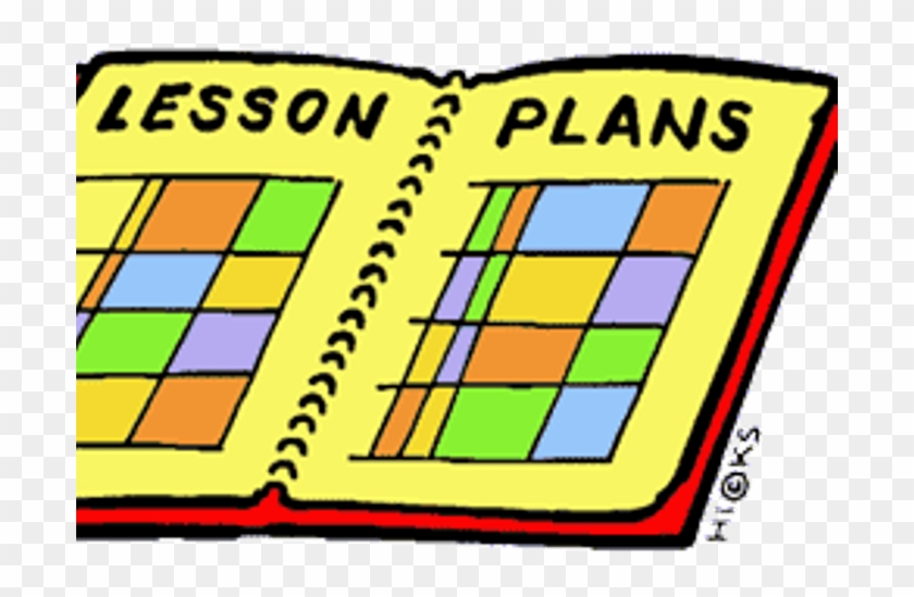 Lesson Planning Clipart - Teacher Lesson Plan Clip Art #1624769