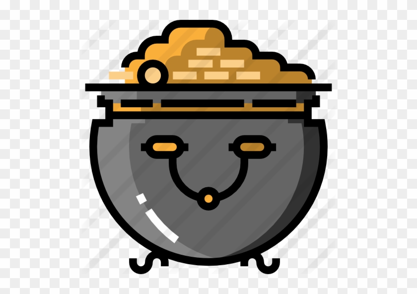 Gold Pot Free Icon - Gold Pot Free Icon #1624777