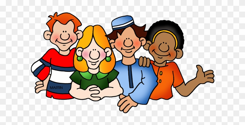 People Clipart Friend - People Clipart Philip Martin #1625364