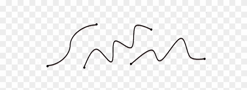 Curved Lines - Line Art #1625587