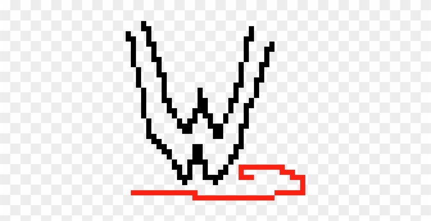 Wwe Logo - Pixel Art #1625659