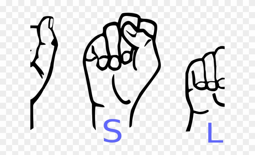 Hello Clipart Sign Language - Sign Language Asl #1625921