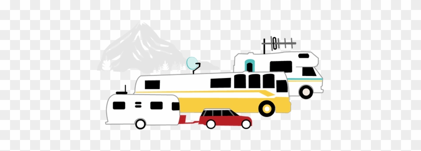 Satellite Internet For Rv Transparent Background - Rv With Cable Internet #1626216