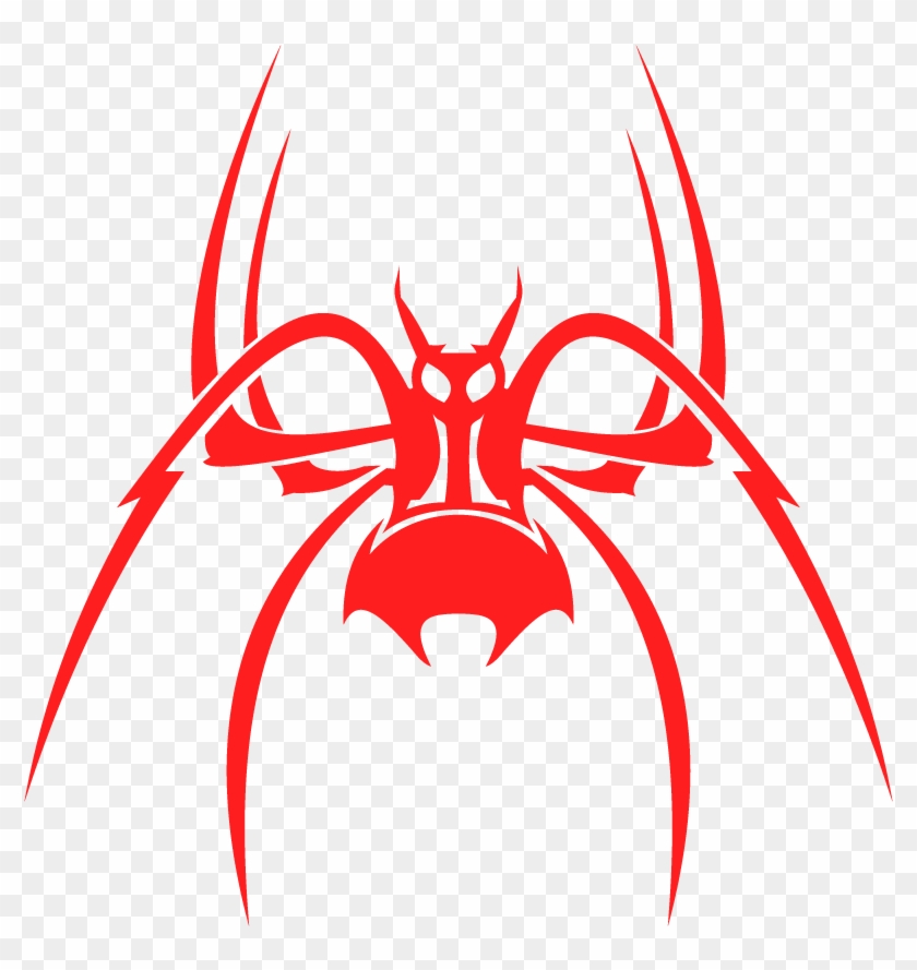 Spikes-red Spider - Spider Spikes Tactical Logo #1626232