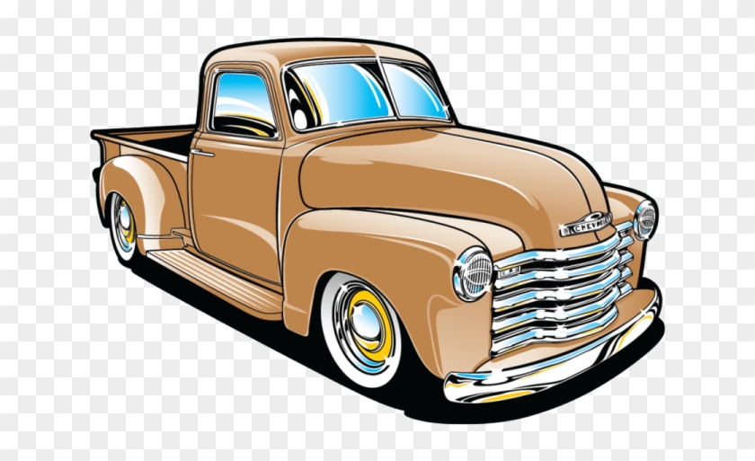 Chevrolet Clipart Cartoon - Chevrolet Pick Up Png #1626277