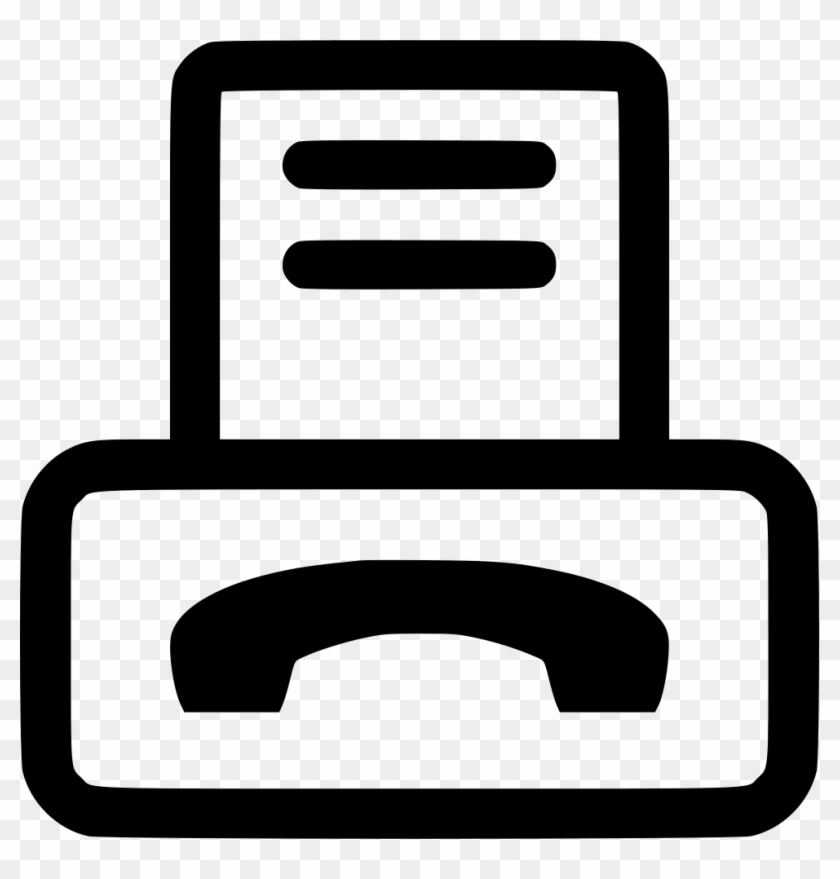 Fax Machine Comments - Symbol Of Fax Machine #1626525