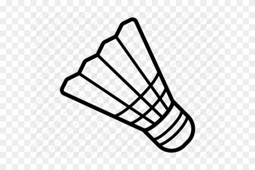Badminton Clipart Black And White - Hand #1626582