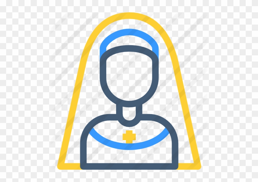 Nun Free Icon - Nun Free Icon #1627240