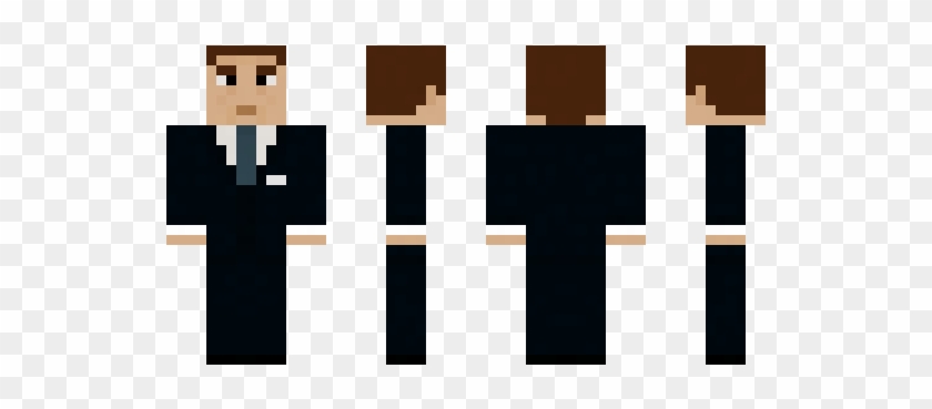 Minecraft Skin Jamesbond - Skin Pak Presiden Minecraft #1627718