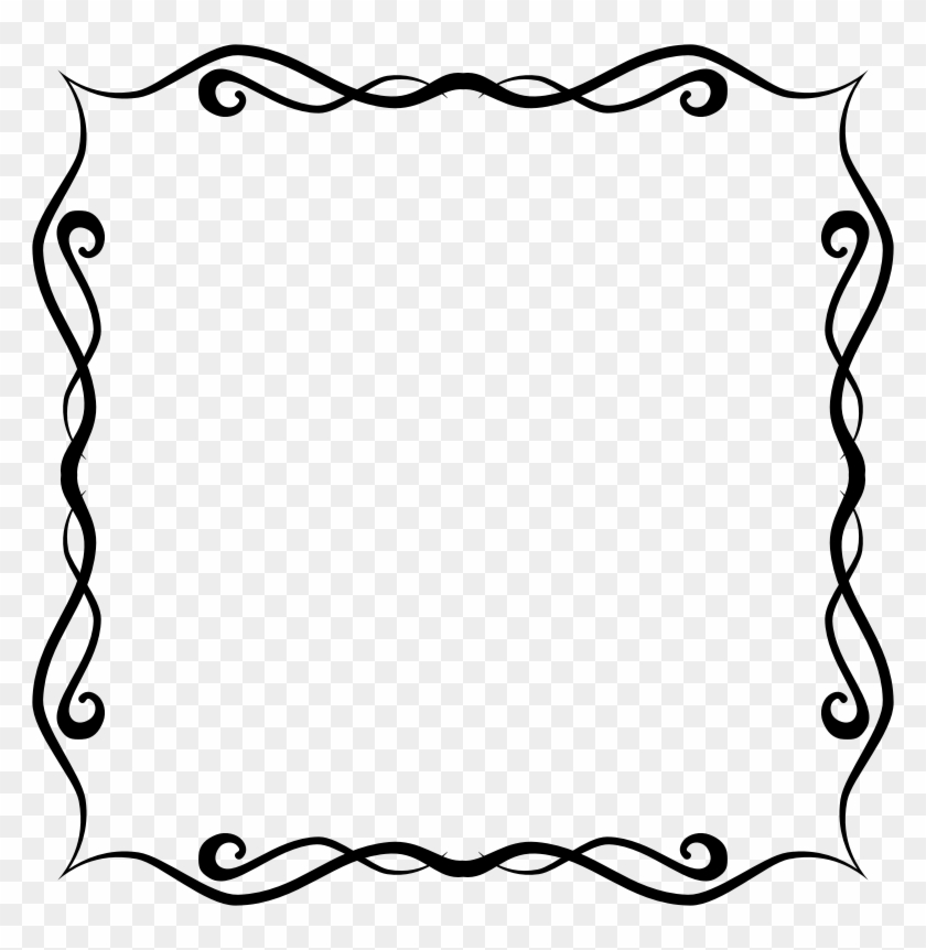 By Gdj - Border Design Black And White #1628019