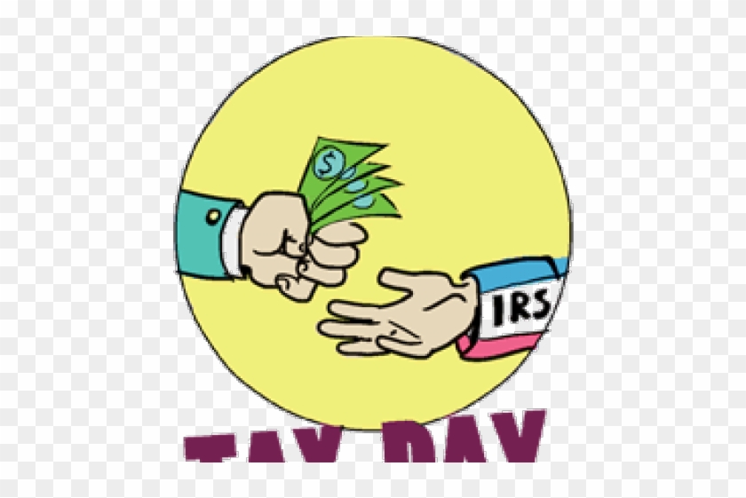 Tax Clipart Tax Day - Cartoon #1628195