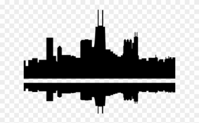Chicago Clipart Silhouette - City Vector #1628291
