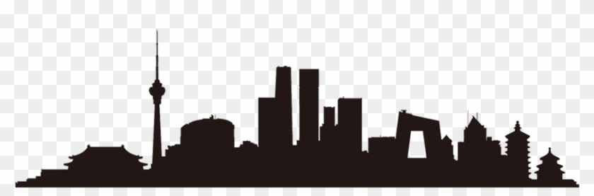Beijing Silhouette At Getdrawings Com Free For - Beijing City Silhouette #1628306