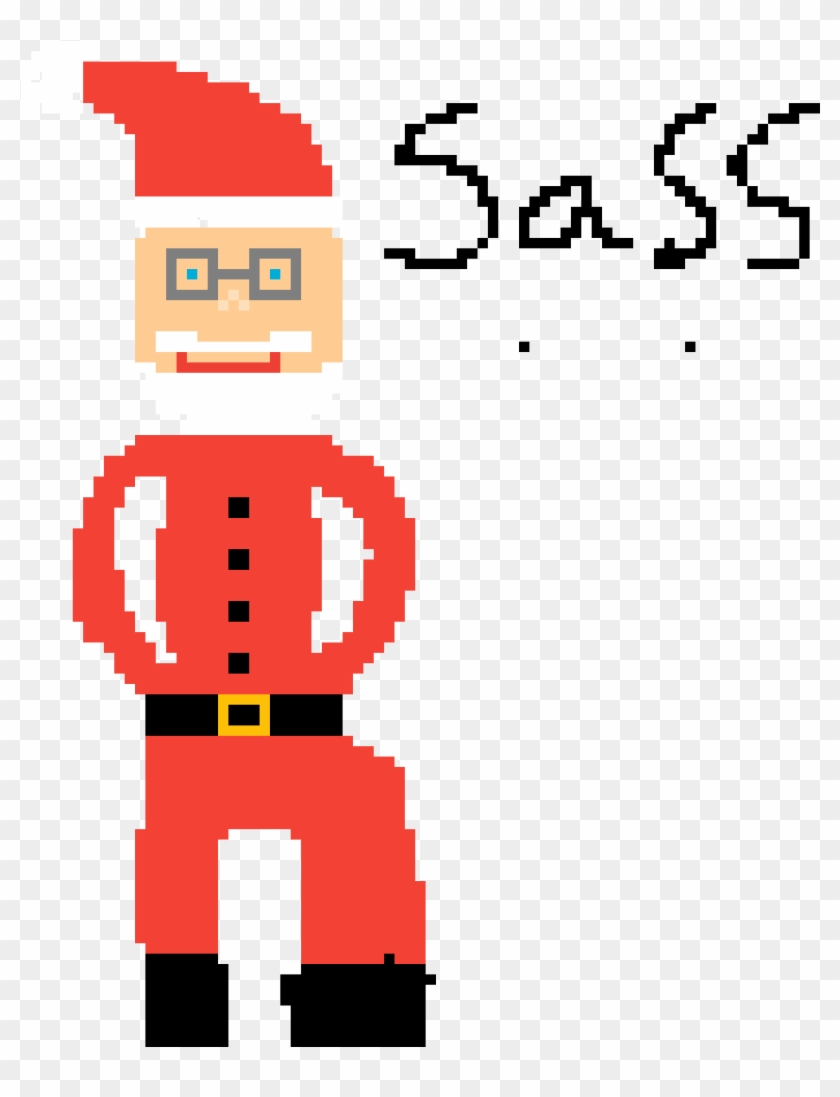 Sassy Santa - Cartoon #1628397