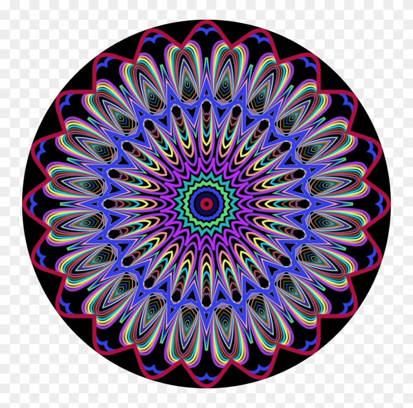 Circle Contact Lens Contact Lenses Color Blue - Spanish Mandala Crochet Pattern #1628664