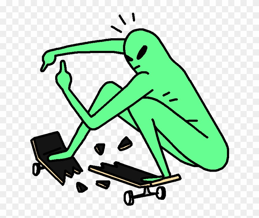 Skateboarding Clipart Tumblr Transparent - Leon Karssen Пнг #1628687