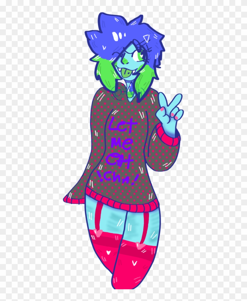 Howlite In V Cute Outfit By Kylietheedarkwolf On Deviantart - Cartoon #1628857