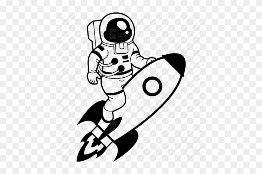 Astronaut Clipart Transparent Background - Astronaut Drawing Png #1629714