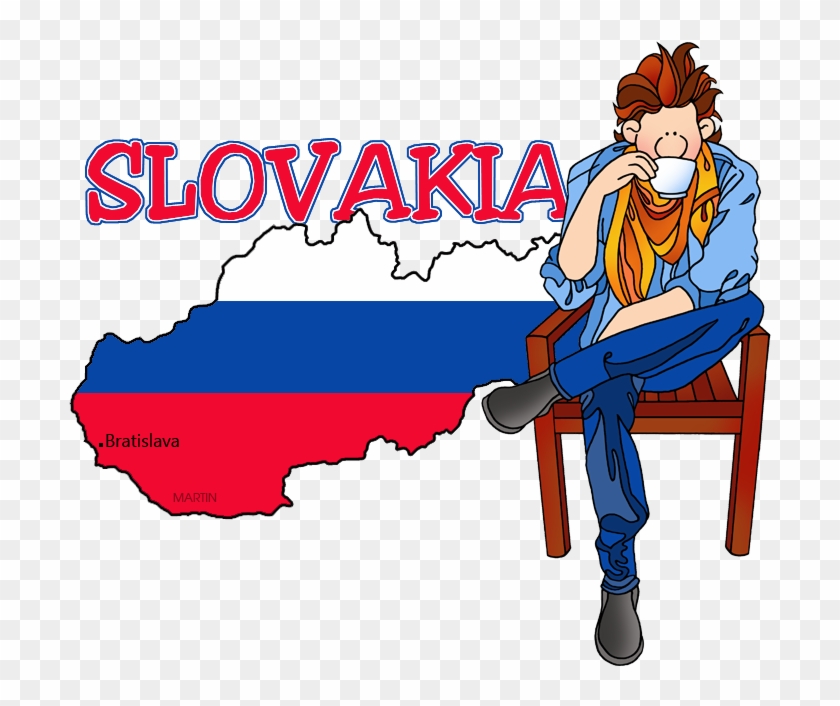 Slovakia Map - Slovakia Clipart #251212