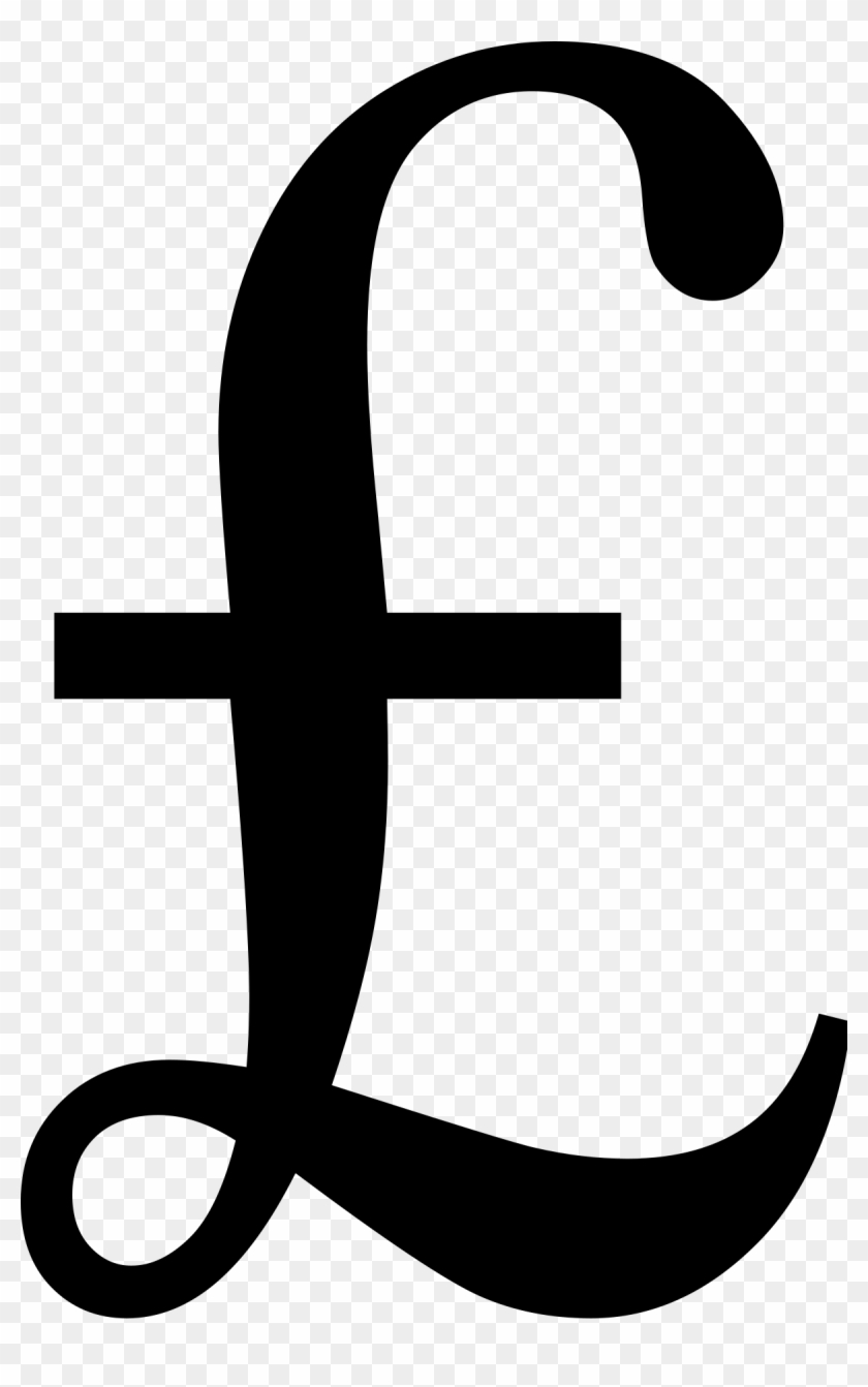 £ - Wiktionary - Pound Clipart #252184