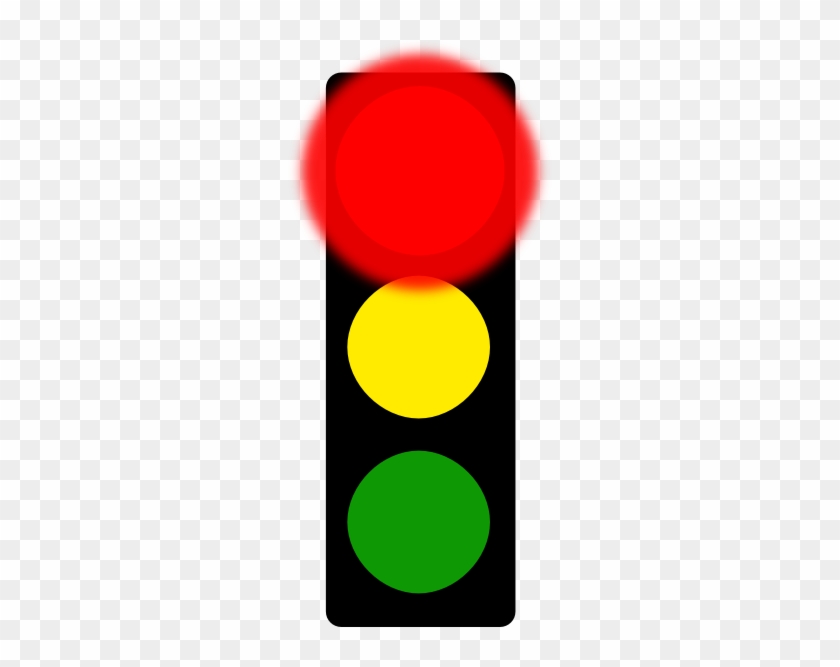Red Stop Light Clip Art At Clker Com Vector Clip Art - Traffic Light Clip Art #252534