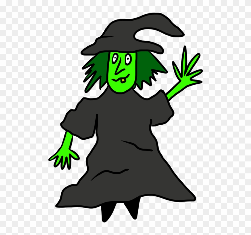 Witch Clipart Green Witch - Witchcraft #253120