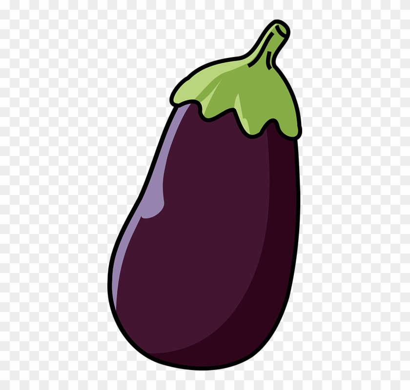 Eggplant Clip Art At Clker - Eggplant Clipart #253574
