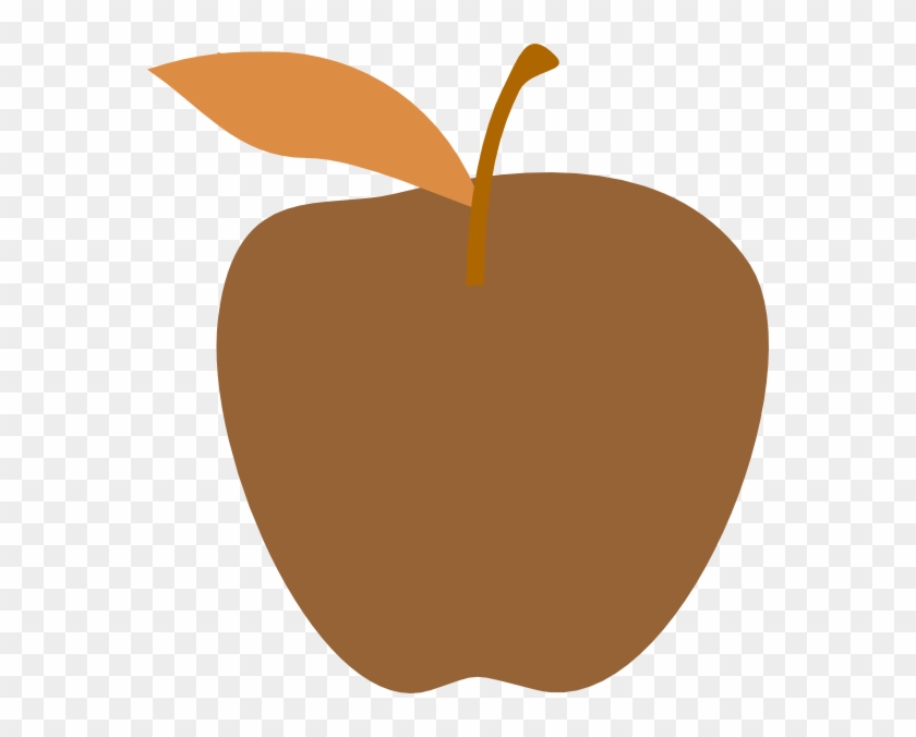 Apple Brown Clip Art #253885
