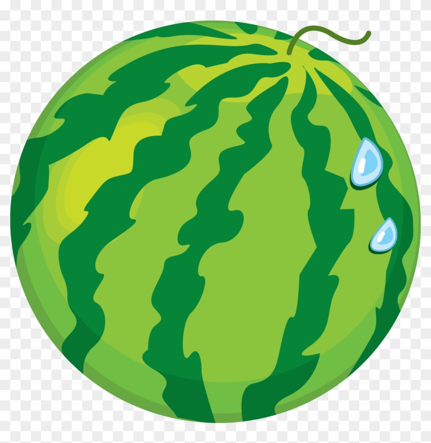 Watermelon Tree Cliparts - Water Melon Clipart Png #253930