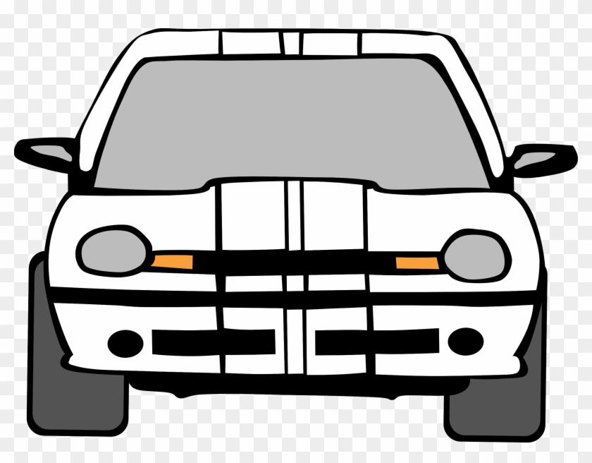 Car Line Art - Car Line Art Front Vew #254066