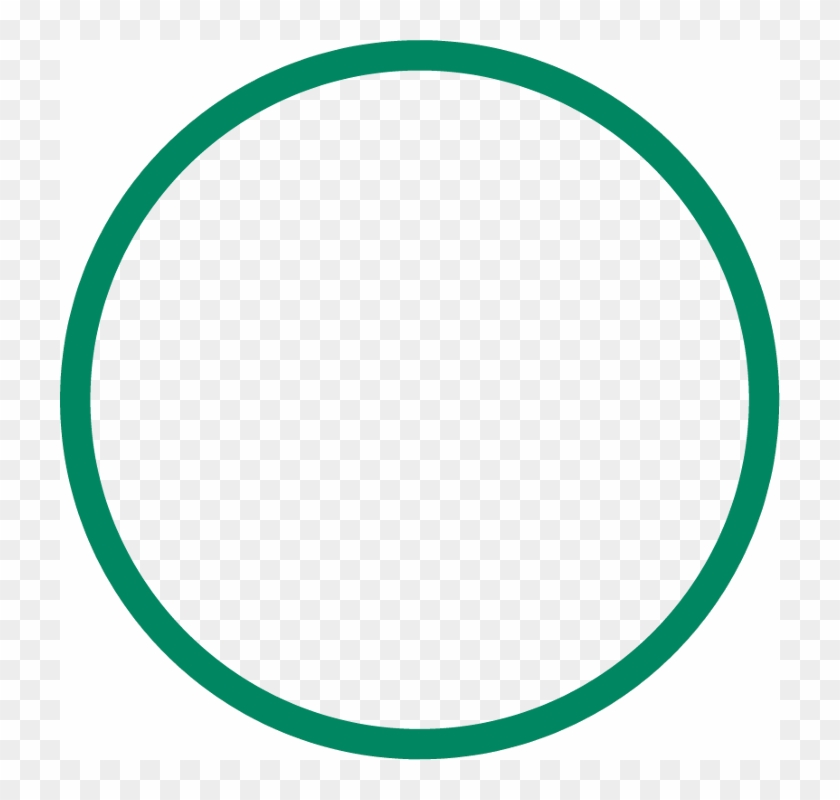 Line Clipart Green - Clock #254071