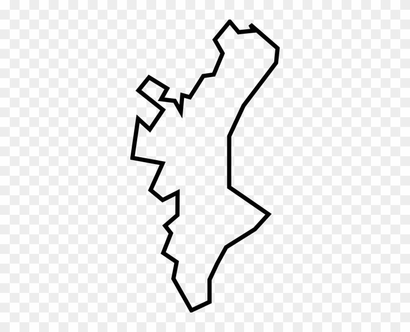 Free Vector Valencia Clip Art - Valencia Outline #254087