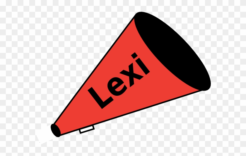 Megaphone Red Clip Art - Clip Art #254224