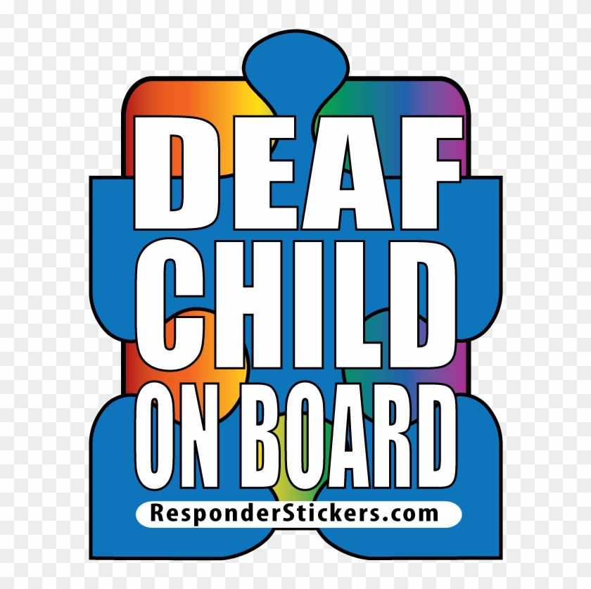 Deaf Child Sticker - Deaf Child Sticker #1630173
