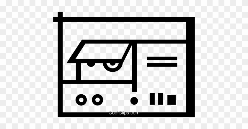 Cassette Player Royalty Free Vector Clip Art Illustration - Cassette Player Royalty Free Vector Clip Art Illustration #1630545