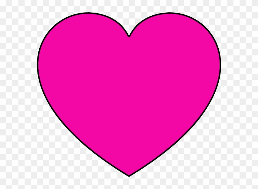 Pink Heart Clip Art At Clkercom Vector Online Royalty - Pink Heart #1630772