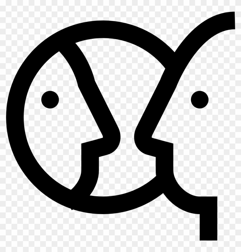 Mirror Clipart Cartoon - Person In A Mirror Icon #1630783