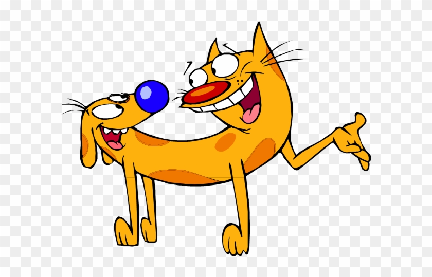 Download High Quality Royalty Free Cat And Dog Cartoon - Cat And Dog Cartoon #1631147