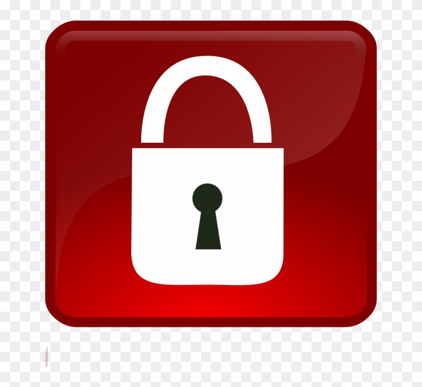 Clipart - Closed Lock - Free Clip Art Lock #1631420