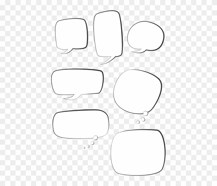 Speech Bubble, Text Box, Talk Bubble, Chat - Talking Box In Comic #1631749