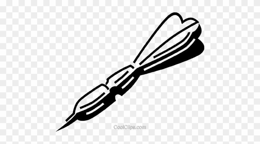 Dart Royalty Free Vector Clip Art Illustration - Dart Royalty Free Vector Clip Art Illustration #1631972