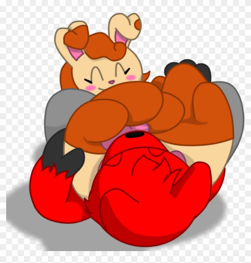 Licking Chloe's Feet - Cartoon #1632904