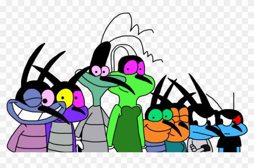 Cockroaches With Sisiters Marcospower1996 - Oggy Dee Dee Crying #1633180