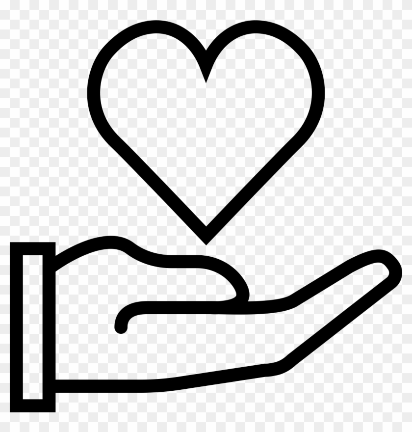 A Generation That Continues To Be Defined By Generosity - Hand With Heart Icon #1633448