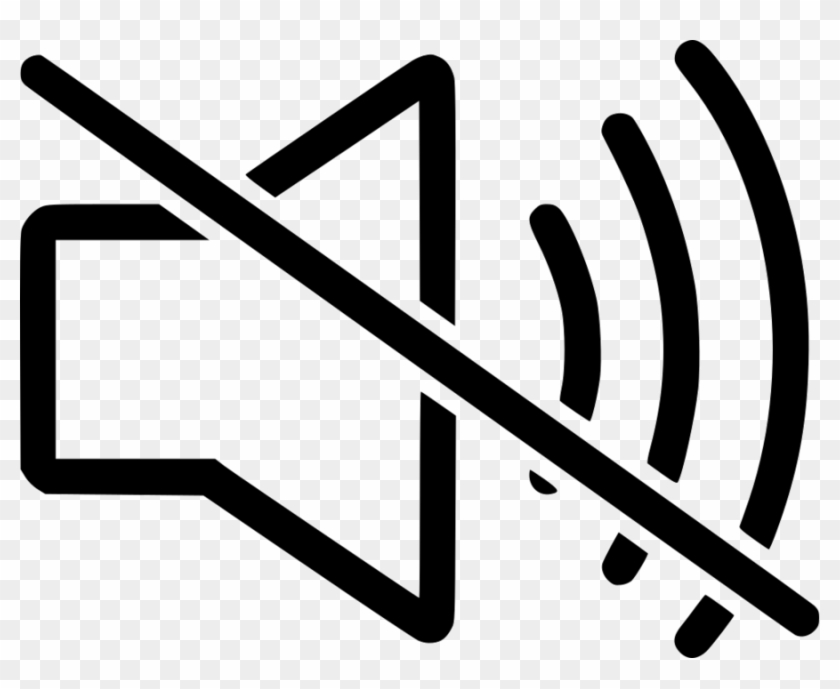 Mute Speaker With Transparent Symbol Clipart Computer - Muted Speaker #1633959