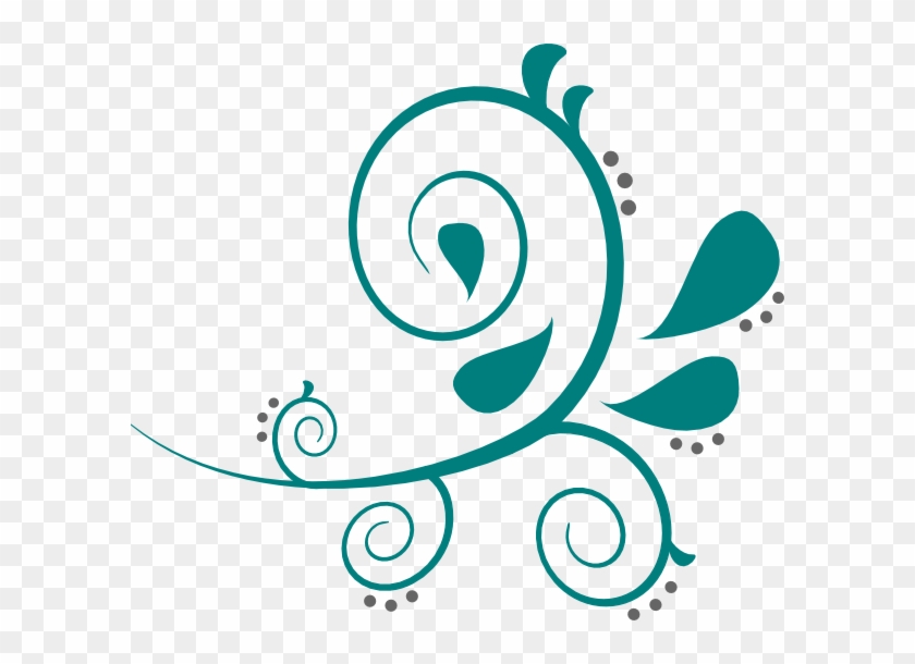 Clip Art At Clker Com Vector Online - Black Swirls Transparent Background #1634176