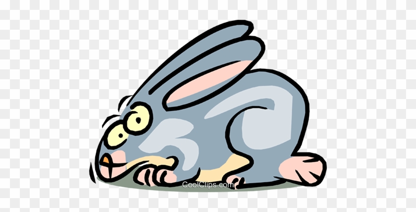 Rabbit Startled Royalty Free Vector Clip Art Illustration - Rabbit Startled Royalty Free Vector Clip Art Illustration #1634215