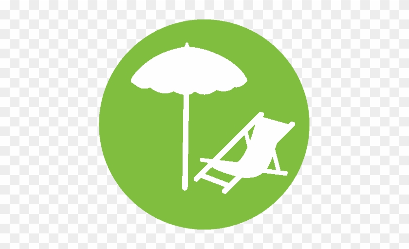 Beach Chair Icon - Beach Chair Icon #1634522